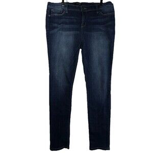 Judy Blue Jeans Size 1X Mid-rise Skinny Dark Wash Great Condition 39" Waist